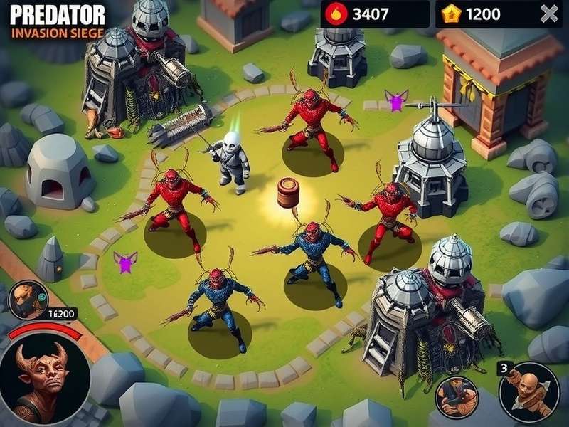 Predator Invasion Siege hero characters and abilities